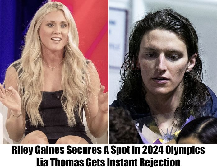 Breaking Riley Gaines Earns Spot in 2024 Olympics as Lia Thomas